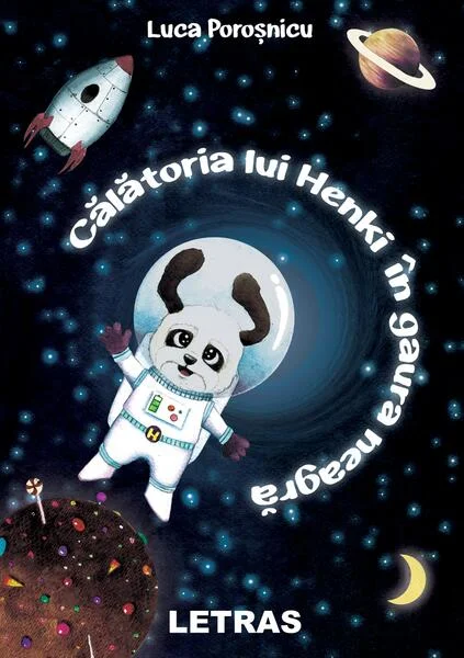 Călătoria lui Henki în gaura neagră - Paperback brosat - Luca Poroșnicu - Letras