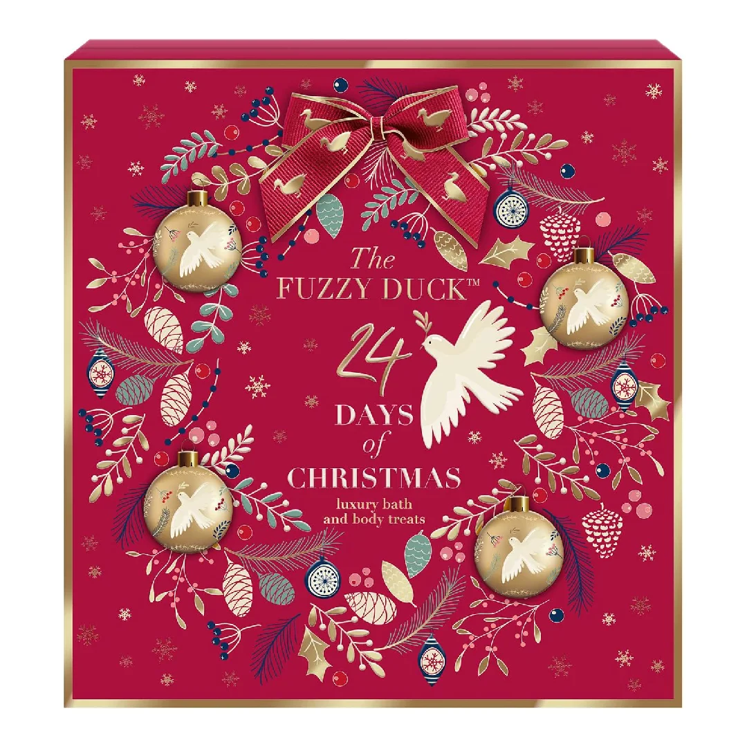 Calendar de advent Duck Winter Wonderland, 24 piese, Baylis & Harding