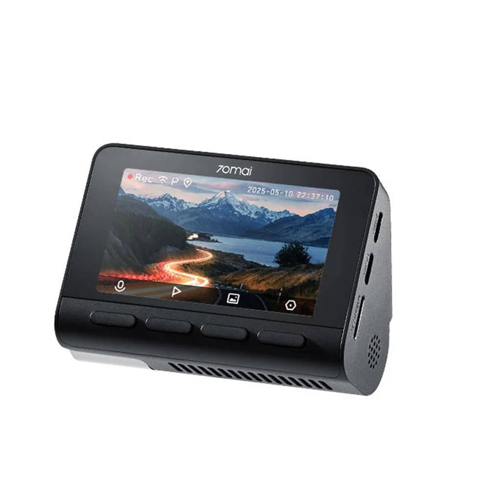 Camera auto 70Mai A800SE, 4K, unghi vizualizare 140 grade, ecran 3 inch, slot card, microfon si difuzor, HDR, ADAS, GPS, WiFi, control vocal