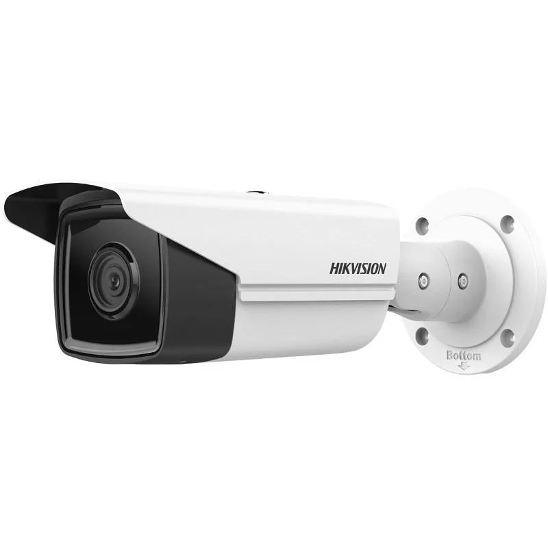 Camera bullet IP AcuSense Hikvision DS-2CD2T43G2-4I, 4MP, lentila 4mm, H.265+, IR 80m, WDR 120dB, slot 256GB, PoE, IP67