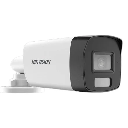 Camera Bullet Turbo HD Hikvision DS-2CE17U0T-LF(2.8mm), 8MP (4K), lentila fixa 2.8mm, Smart Hybrid Light 40m IR / 40m lumina alba, IP67