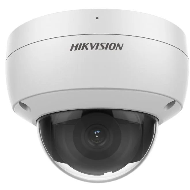 Camera dome IP 4K AcuSense Hikvision DS-2CD2186G2-I, 8MP, lentila 2.8mm, H.265+, Darkfighter IR 30m, slot 256GB, PoE, IP67