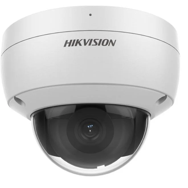Camera dome IP Hikvision DS-2CD2146G2-ISU(2.8mm)C 4MP, Acusens, lentila 2.8mm, IR 30 m, WDR 120dB, slot microSD, IK10