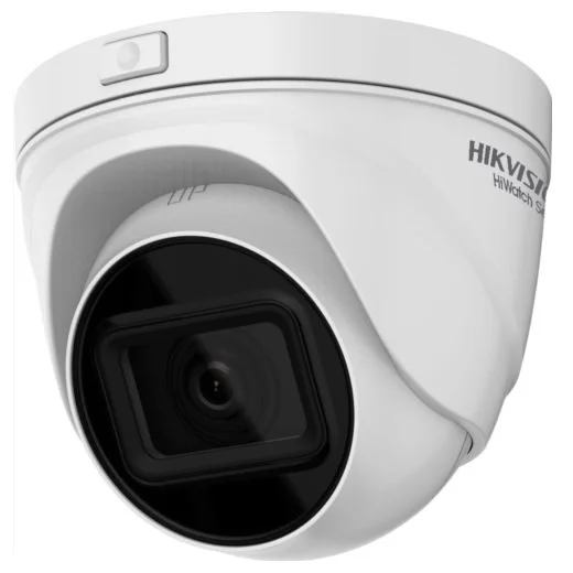 Camera dome IP Hikvision Hiwatch HWI-T641H-Z, 4MP, lentila varifocala 2.8-12mm, H.265 +, IR 30m, PoE, IP67