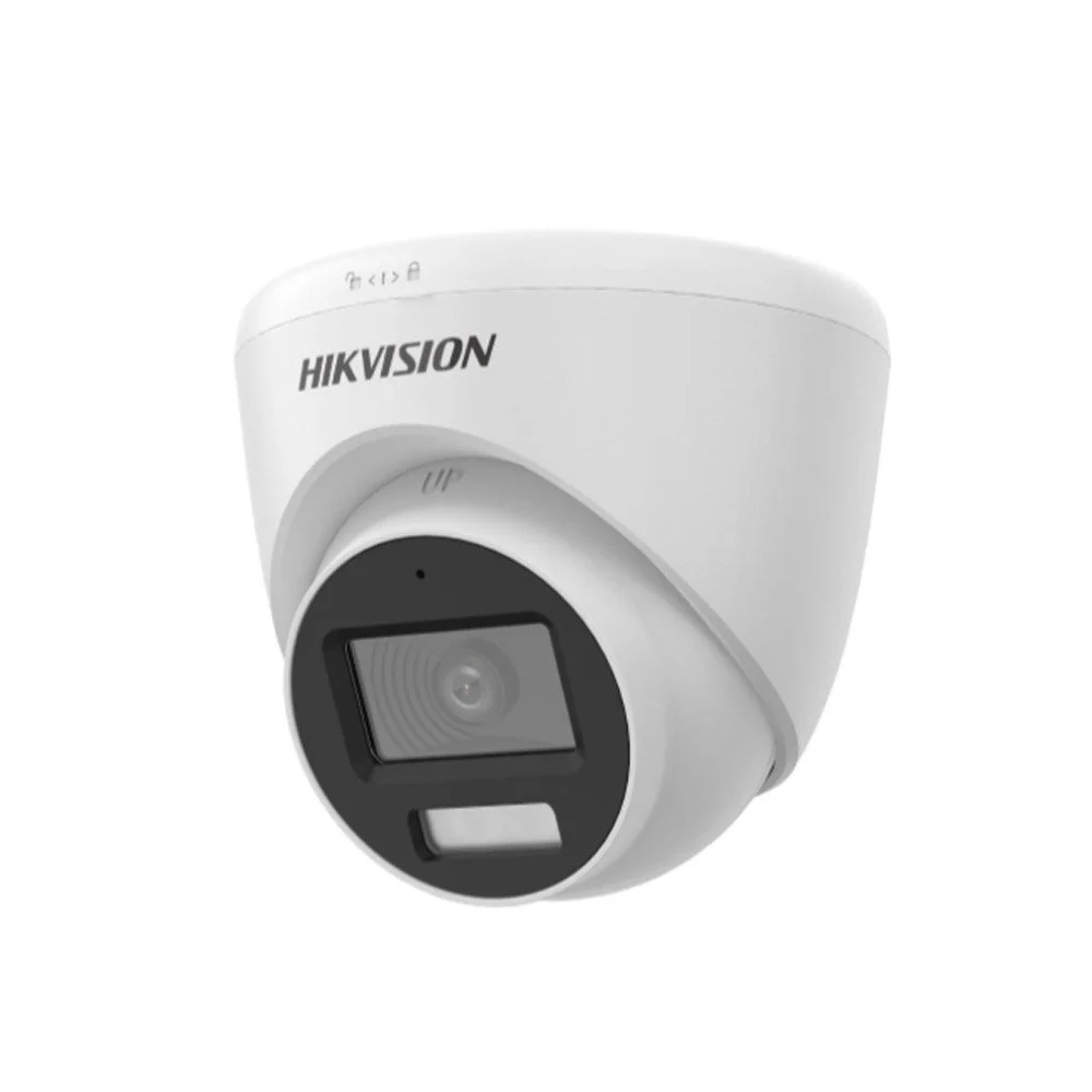 Camera supraveghere Dome cu iluminare duala Hikvision DS-2CE78U0T-LF, 8 MP, 2.8 mm, IR/lumina alba 40 m