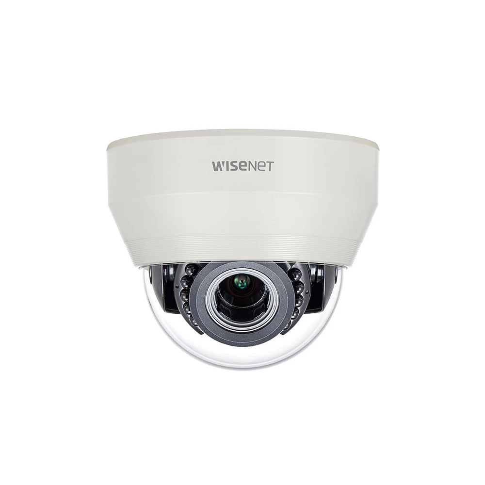 Camera supraveghere Dome Hanwha Wisenet HCD-6070R, 2 MP, IR 20 m, 3.2 - 10mm