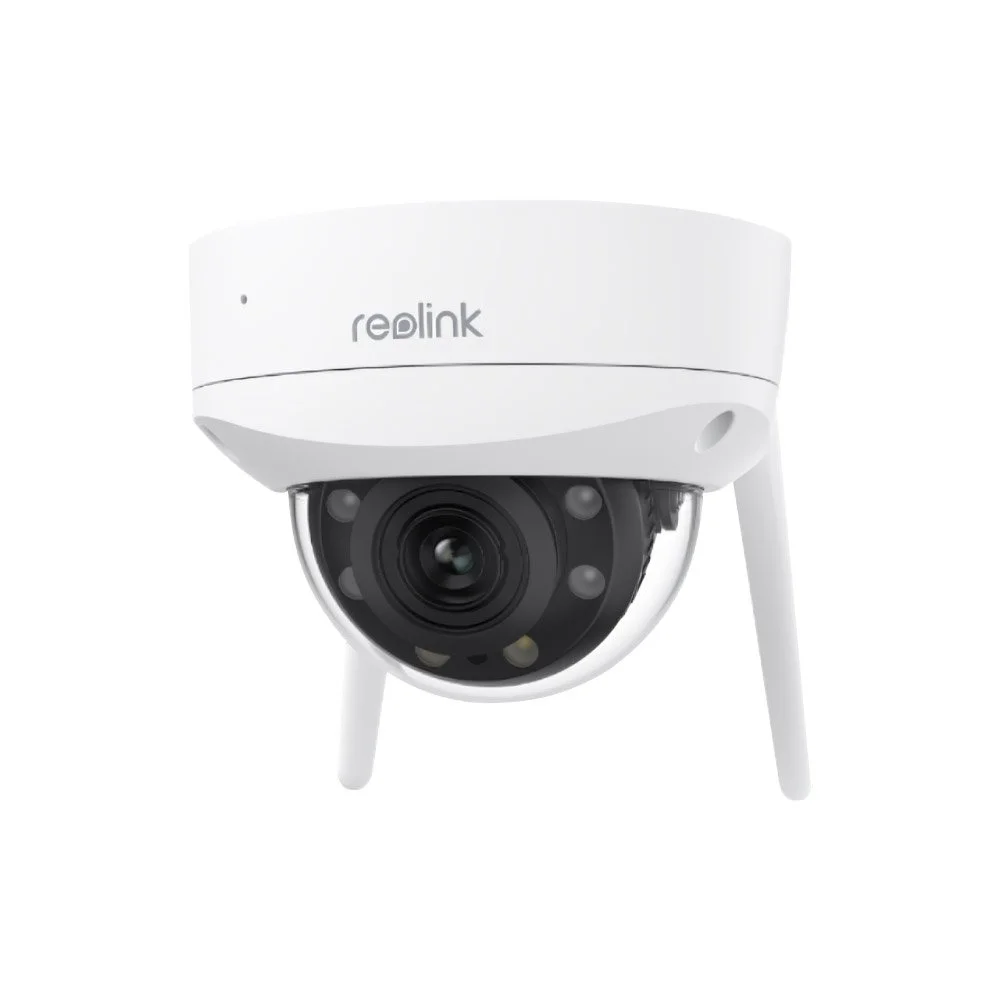 Camera supraveghere Dome wireless WiFi 6 Reolink RLC-843WA FullColor W437, 4K, Lumina alba / IR 30m, 2.7-13.5 mm, microfon si difuzor, slot card, vizualizare de pe telefon