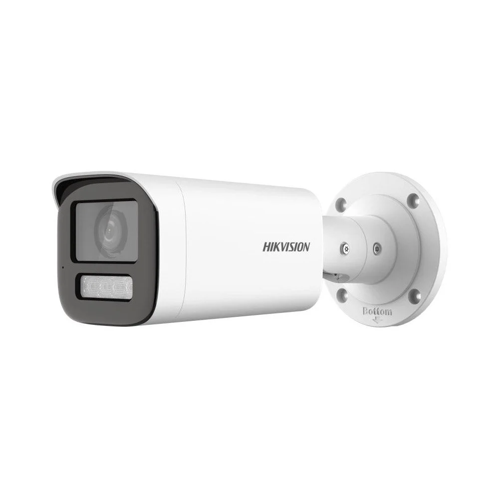 Camera supraveghere exterior Hikvision Hybrid Light ColorVu DS-2CE19DF3T-LSZE(2.8-12MM), 2 MP, motorizata 2.8-12 mm, lumina alba 60 m, IR 60 m, microfon , IP67, PoC