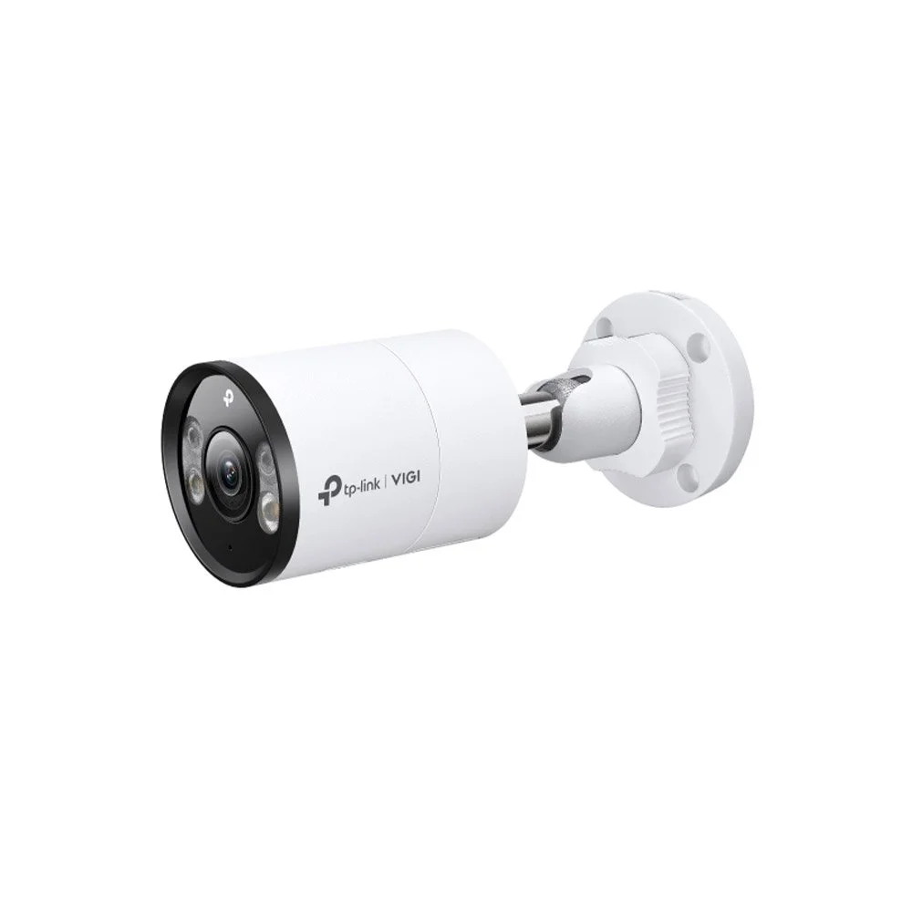 Camera supraveghere exterior IP cu lumina duala TP-Link VIGI Full-Color INSIGHT S385, 8 MP, 2.8 mm, IR/lumina alba 30 m, microfon si difuzor, slot card, PoE