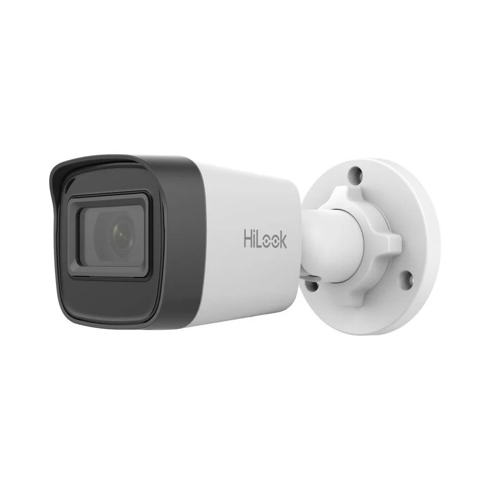 Camera supraveghere exterior IP HikVision HiLook IPC-B141H-C, 4 MP, 2.8 mm, IR 20 m, detectie miscare, PoE