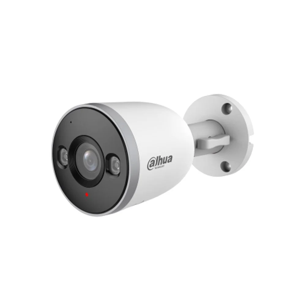 Camera supraveghere exterior WiFi cu iluminare duala Dahua F5D-IL, 5 MP, 2.8 mm, 2.4 GHz, Wi-Fi, IR/lumina calda 30 m, microfon, slot card