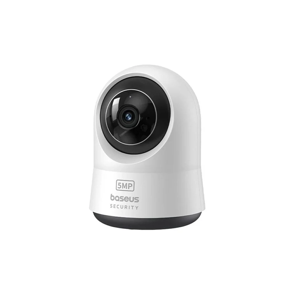 Camera supraveghere interior wireless WiFi Baseus P1 Pro, 5 MP, 8x zoom, IR, microfon si difuzor, slot card, auto tracking