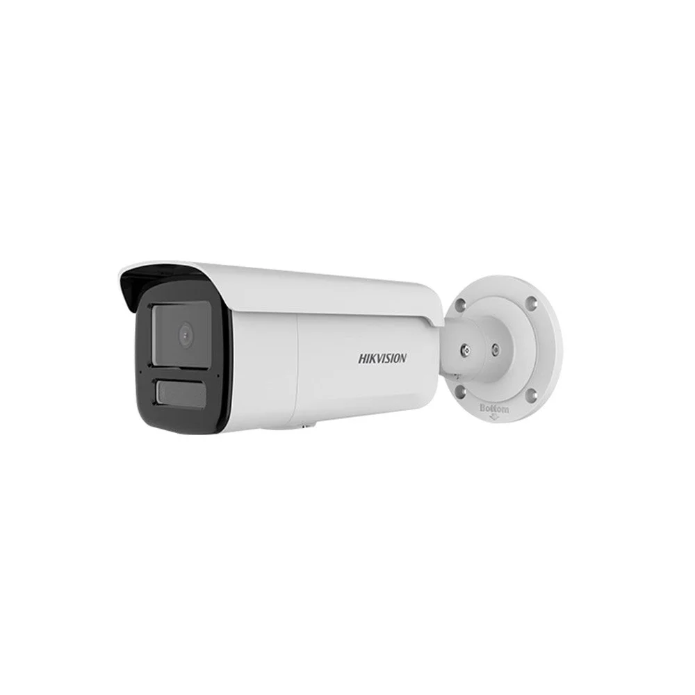 Camera supraveghere IP cu iluminare duala Hikvision AcuSense DS-2CD2T63G2-2LI, 6 MP, 2.8 mm, IR/lumina 60 m, slot card, ONVIF, PoE