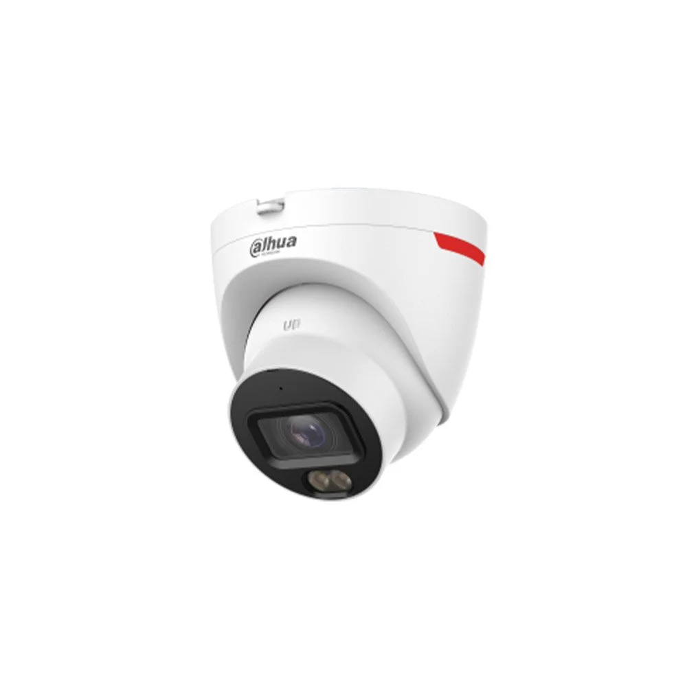 Camera supraveghere IP Dahua WizSense WizColor IPC-HDW2249T-S-LED-0360B-PRO, 2 MP, 3.6 mm, lumina alba dual LED 30 m, microfon, card, ONVIF, PoE