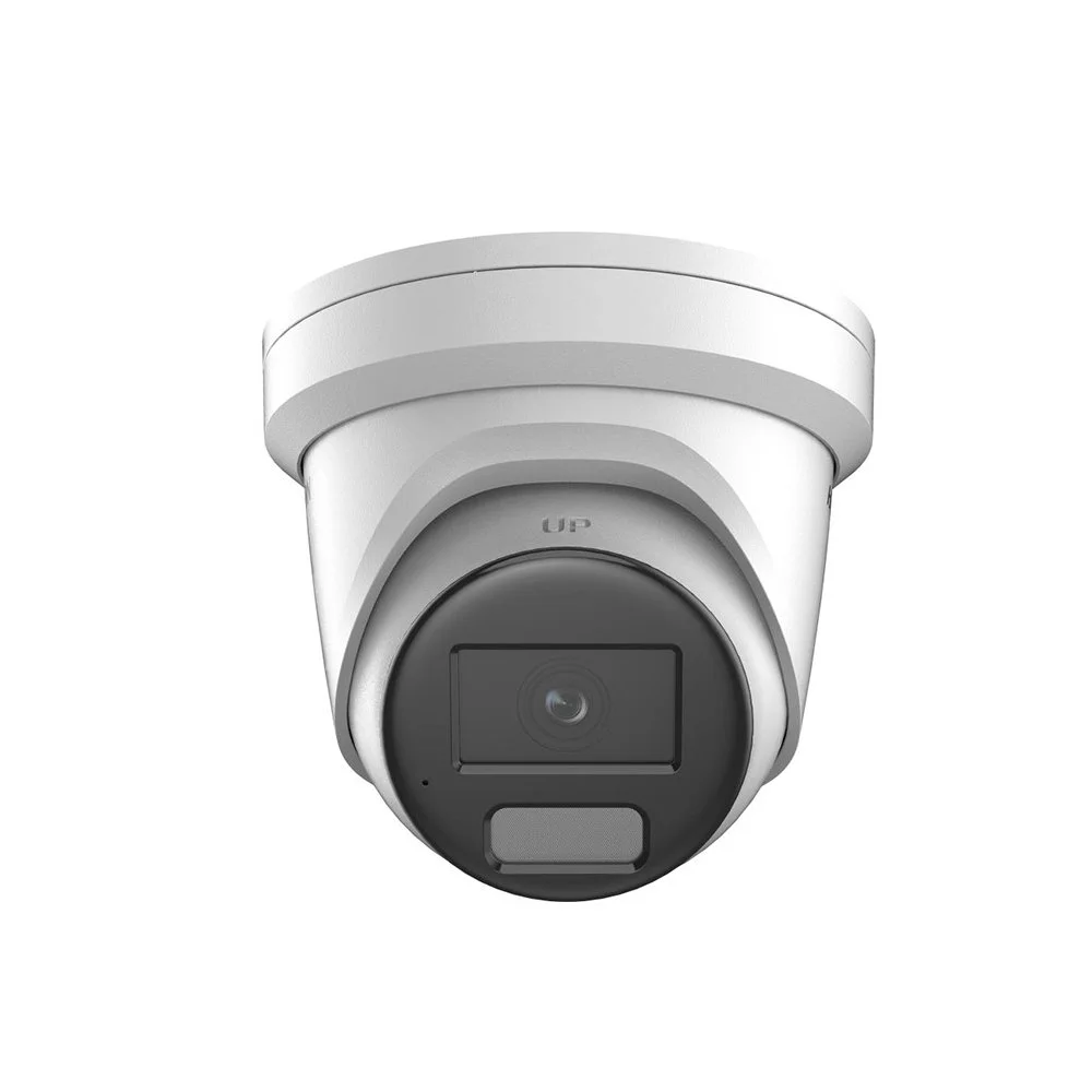 Camera supraveghere IP Dome Hikvision AcuSense DarkFighter DS-2CD2346G2H-IU(2.8MM)(EF), 4 MP, 2.8 mm, IR 30 m, microfon, slot card, PoE, detectare miscare
