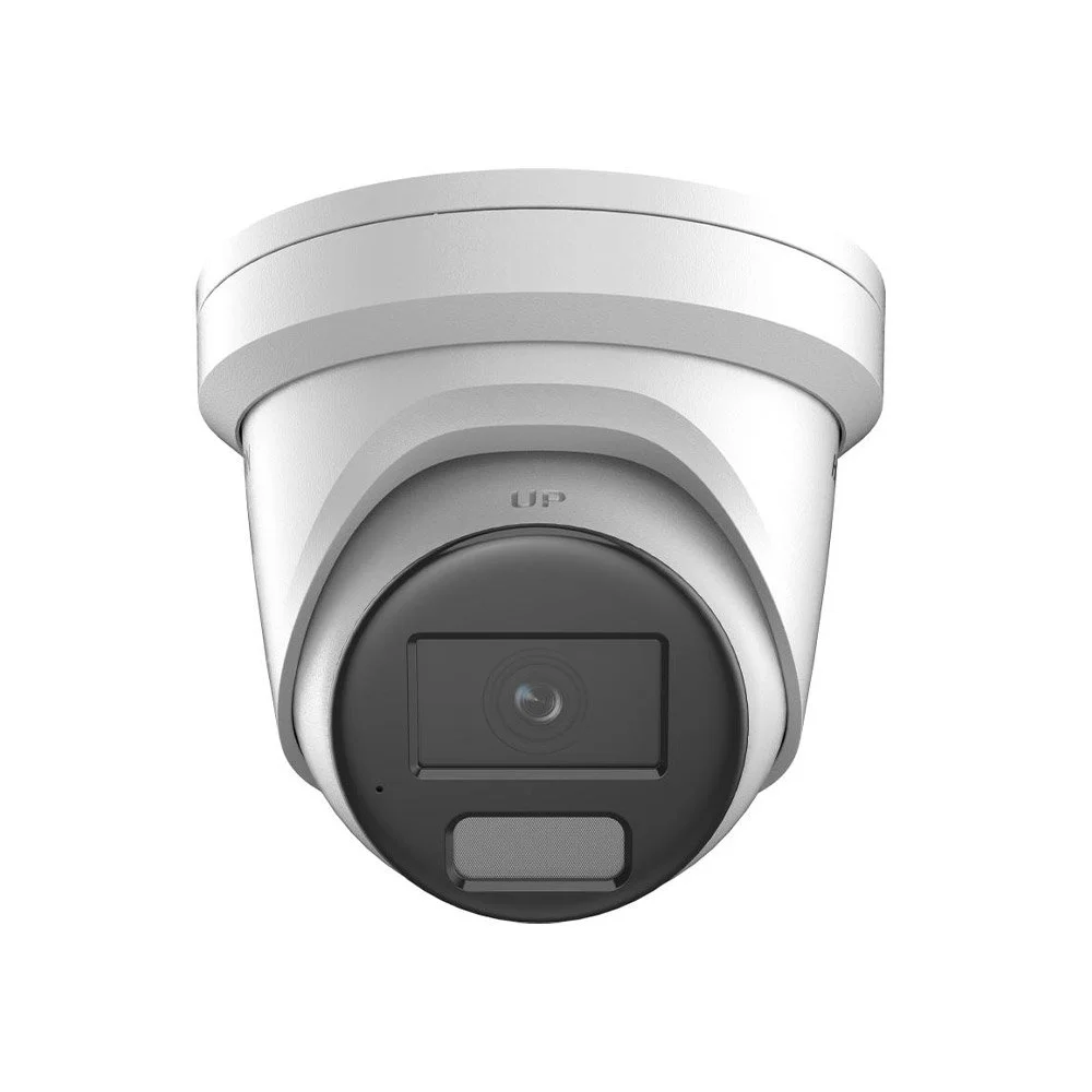 Camera supraveghere IP Dome Hikvision AcuSense DS-2CD2386G2H-IU(EF), 8 MP, 4 mm, IR 30 m, microfon, slot card, PoE