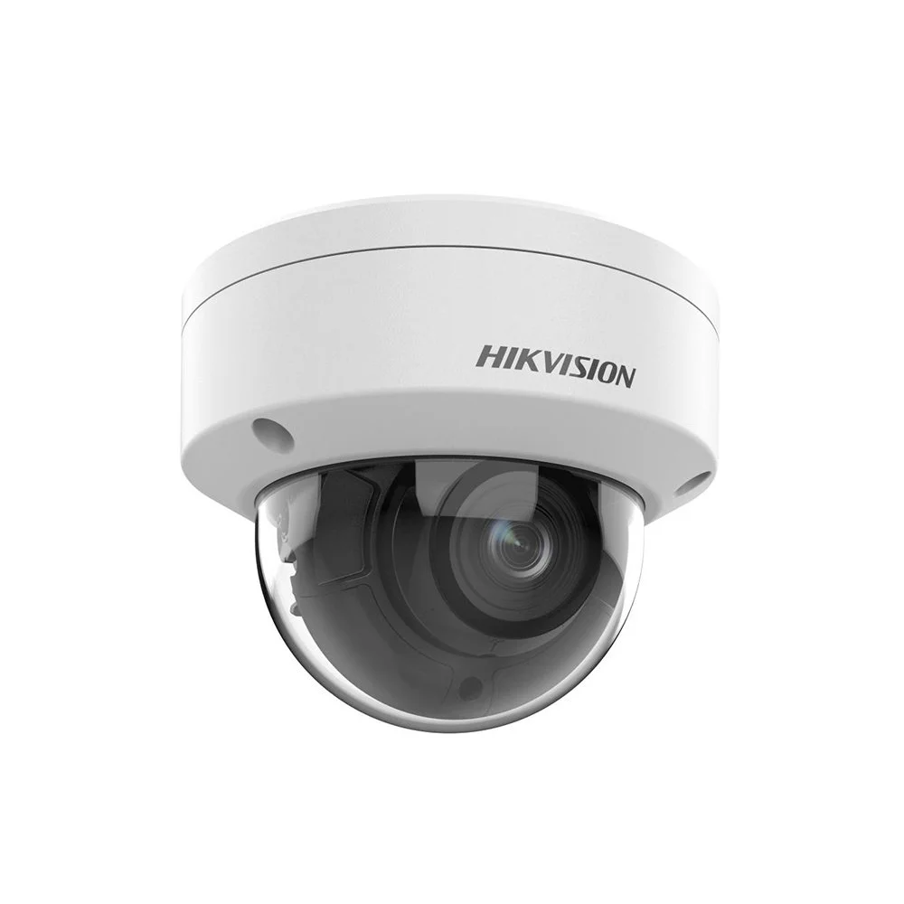 Camera supraveghere IP Dome Hikvision AcuSense DS-2CD2786G2HT-IZS(2.8-12MM)(EF), 8 MP, 2.8-12 mm motorizata, IR 40 m, slot card, protectie perimetrala, PoE