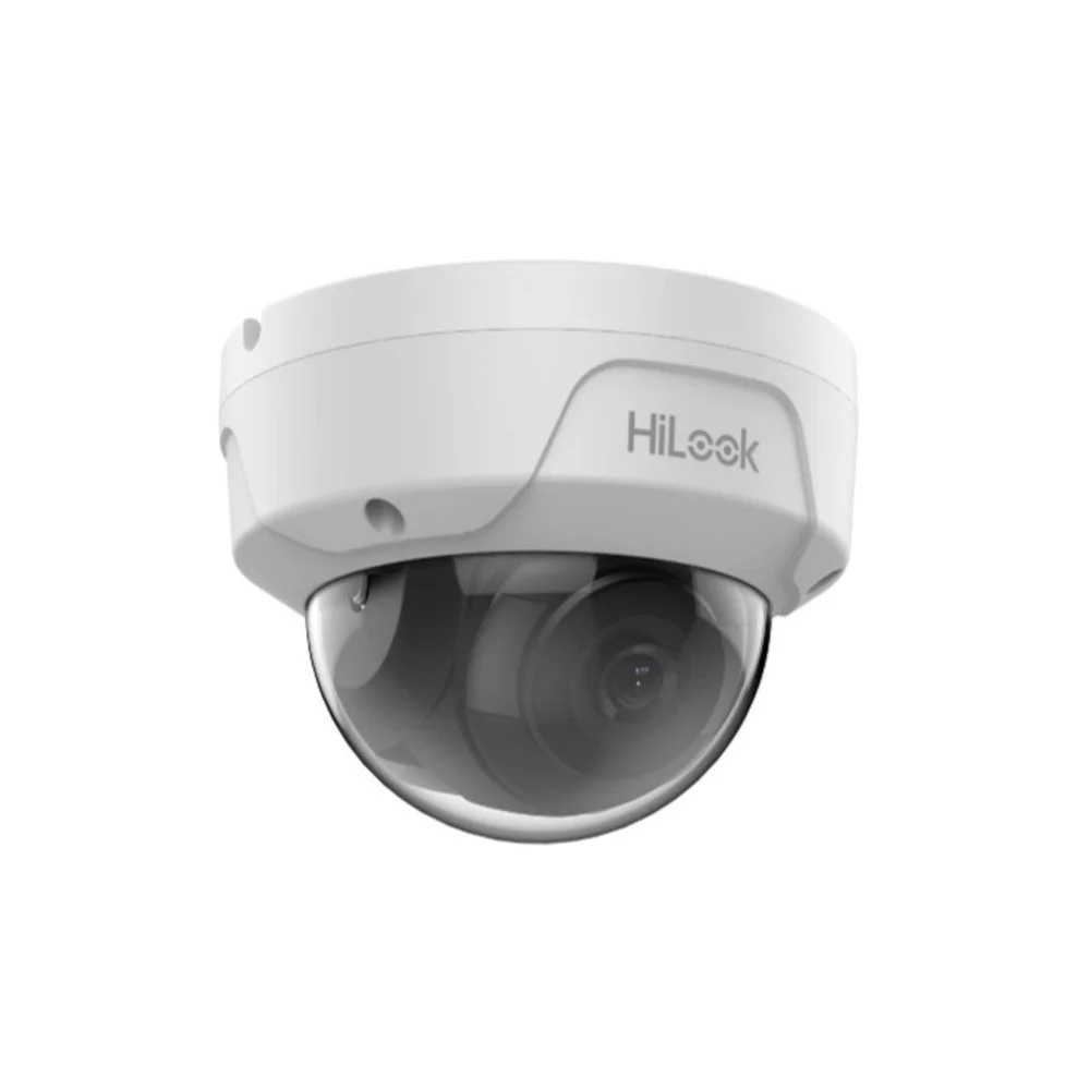 Camera supraveghere IP Dome Hikvision HiLook IPC-D180H(C), 8 MP, 2.8 mm, IR 30 m, PoE