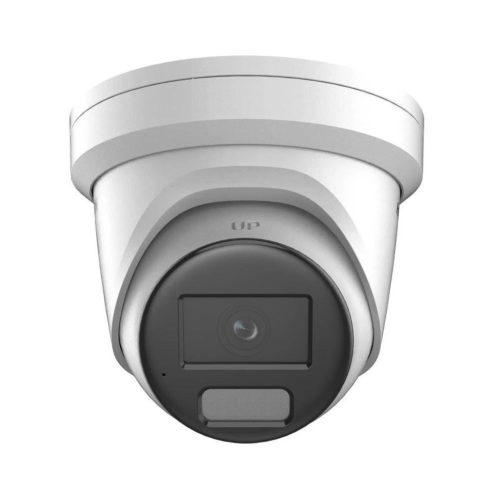 Camera supraveghere IP Dome Hikvision Hybrid Light ColorVu DS-2CD2387G2H-LIU(EF), 8 MP, 4 mm, lumina alba/IR 40 m, slot card, microfon, IP67, PoE