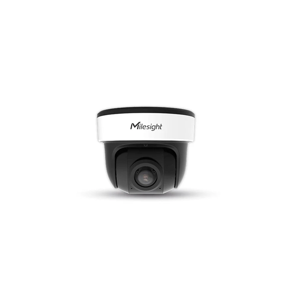 Camera supraveghere IP Dome Milesight MS-C5376-PE, 5 MP, 1.68 mm, IR 15 m, microfon, slot card, PoE