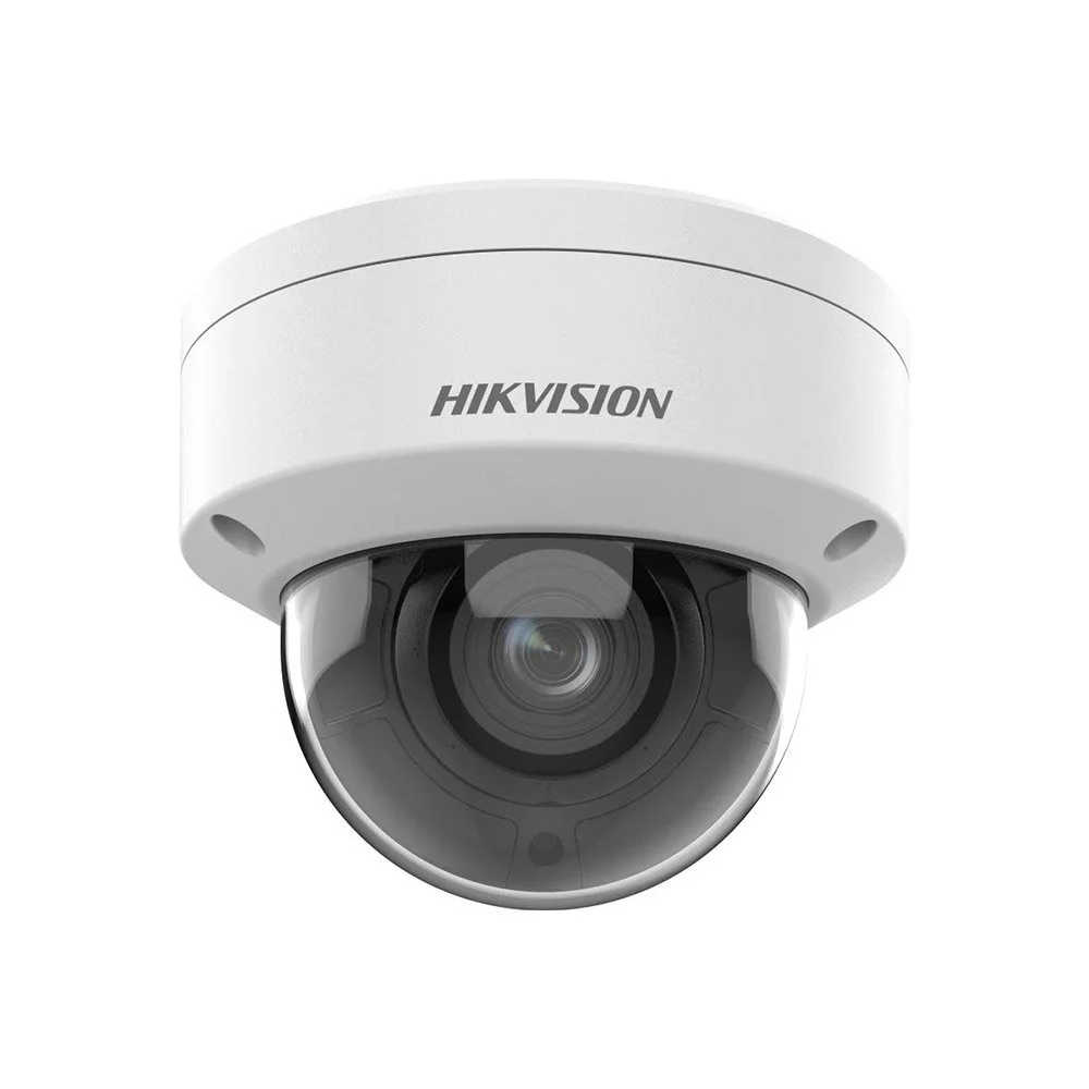 Camera supraveghere IP Dome motorizata Hikvision AcuSense DS-2CD2746G2HT-IZS(EF) , 4 MP, 2.8-12 mm, IR 40 m, microfon, slot card, PoE