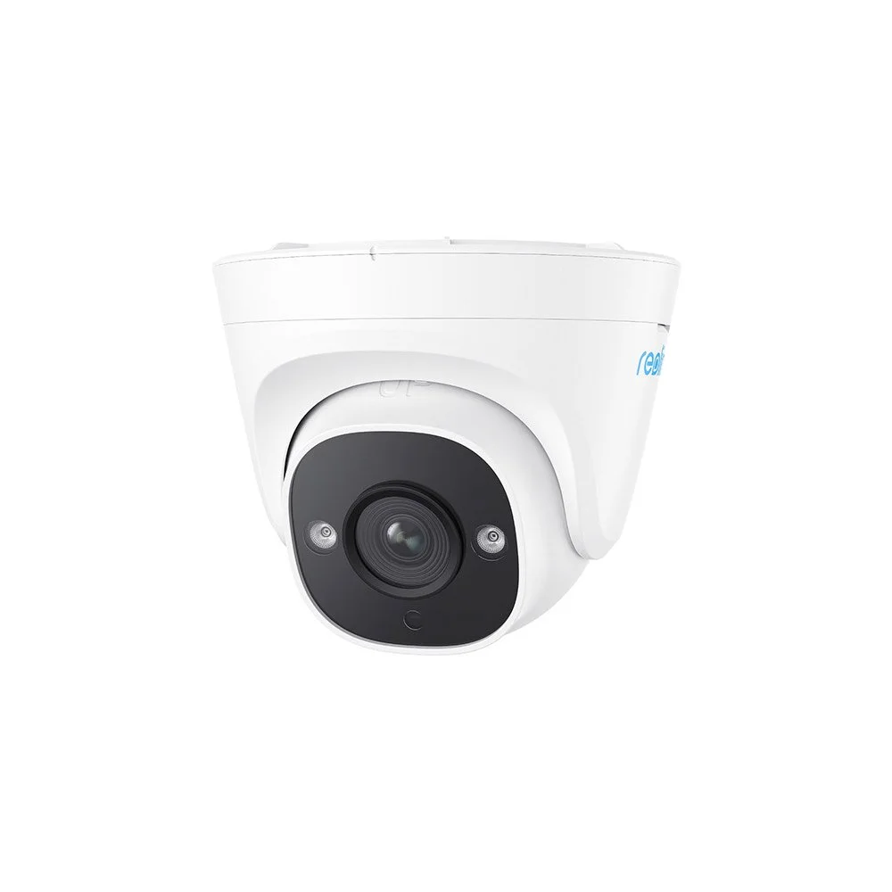 Camera supraveghere IP Dome Reolink RLC-520A P324, 5MP, IR 30 m, 4 mm, microfon, detectie persoane/vehicule, slot card, PoE