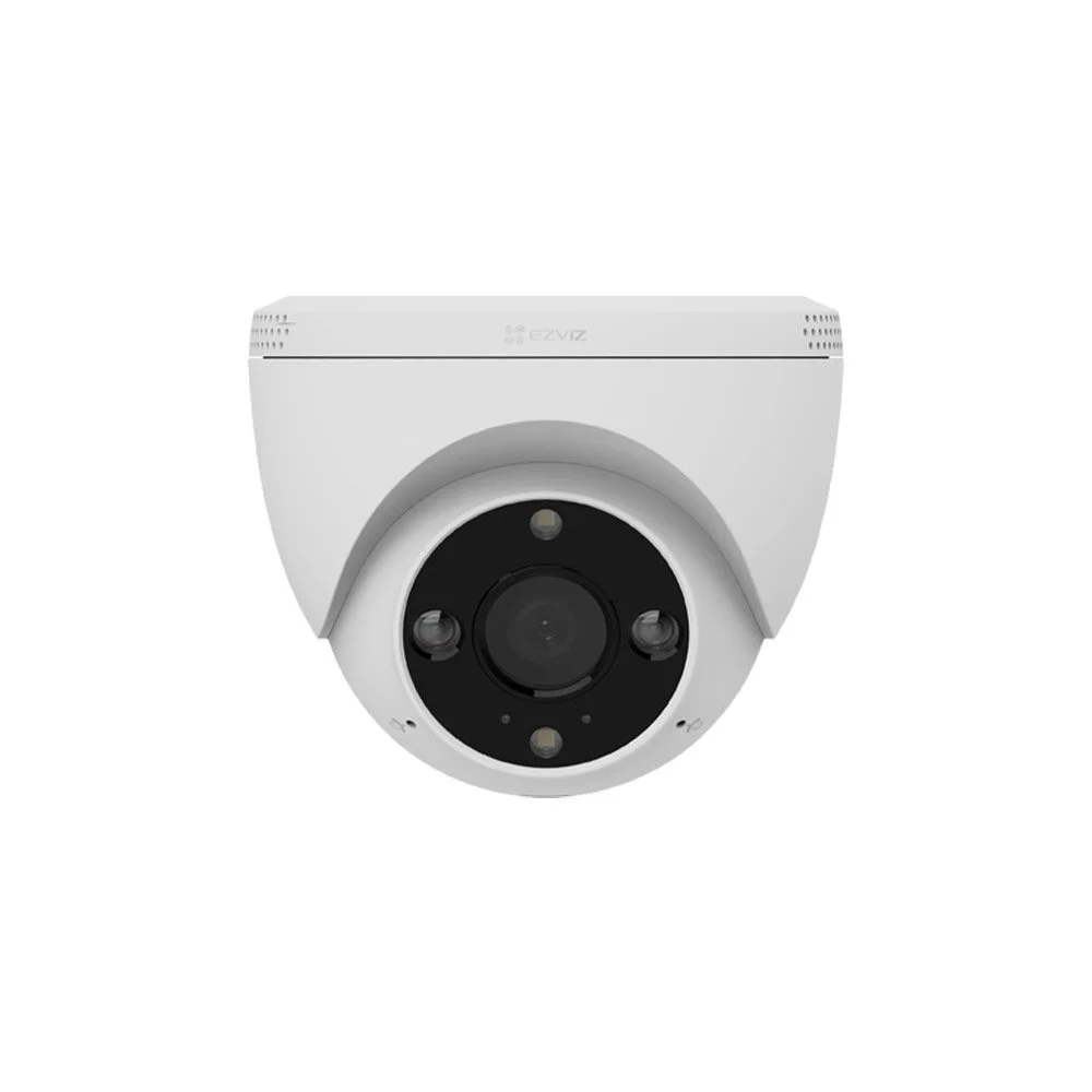 Camera supraveghere IP Dome WiFi EZVIZCS-H4-2K, 3 MP, 2.8mm, IR 30m, 2.4 GHz, microfon si difuzor, sirena, slot card