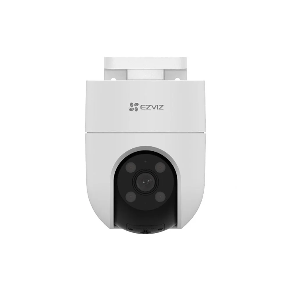 Camera supraveghere IP PT WiFi cu iluminare duala EZVIZ CS-H8C-2K+, 4 MP, 4 mm, IR 30 m, stroboscop/sirena, auto tracking, auto zoom, slot card