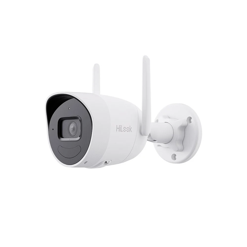Camera supraveghere IP wireless WiFi Hikvision HiLook IPC-B140HA-D/W(W),2.8 mm, 4 MP, IR 30 m, microfon, slot card