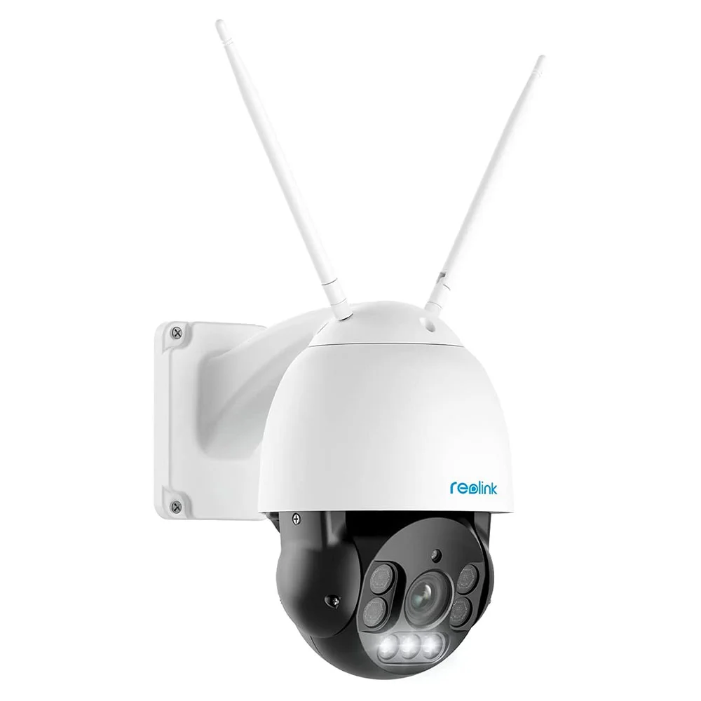 Camera supraveghere rotativa Speed Dome IP WiFi PTZ Reolink RLC-523WA, 5 MP, IR 60 m, color noaptea 60 m, 2.7-13.5 mm, motorizat, detectie oameni/vehicule slot card, microfon
