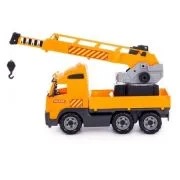 Camion cu Macara Volvo PowerTruck, 72x19x32 cm, Wader