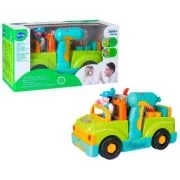 Camionul plin cu scule al micului mecanic cu lumini si sunete, Hola