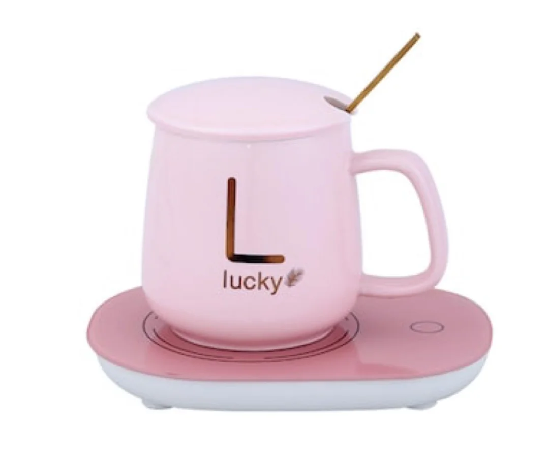 Cana ceramica ROZ cu incalzitor temperatura constanta 55 grade 220V 400 ml