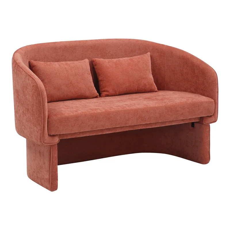 Canapea cu 2 locuri Playmob  Caramiziu 128x65x79 cm