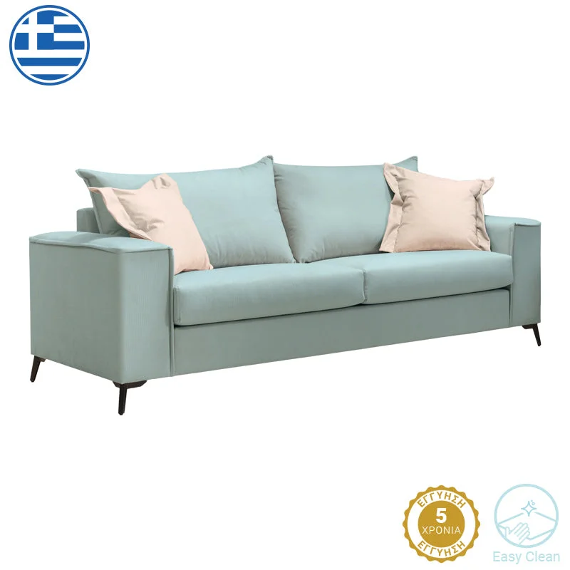 Canapea cu 3 locuri Verona 3  Verde deschis 225x93x100 cm