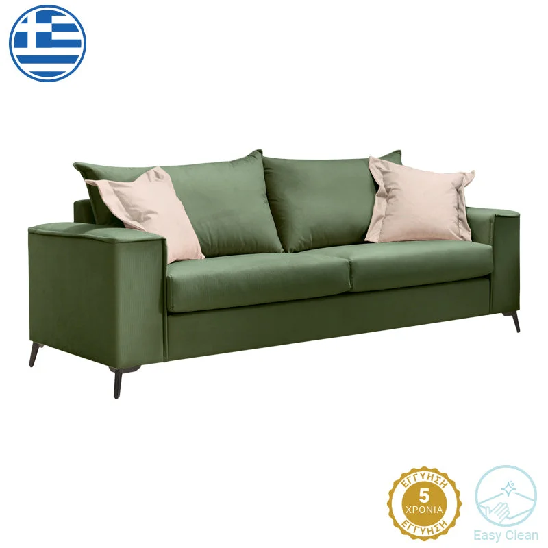 Canapea cu 3 locuri Verona 3  Verde inchis 225x93x100 cm
