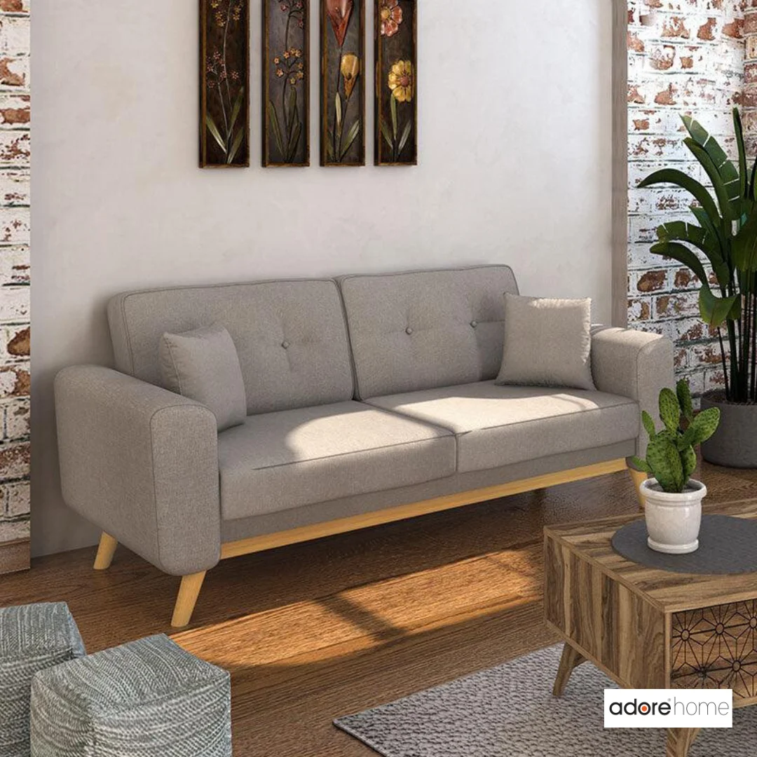 Canapea extensibila Carmelo material 214x80x86 cm