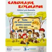 Cangurasul explorator 2020-2021. Revista de antrenament pentru clasa pregatitoare si clasele 1-4