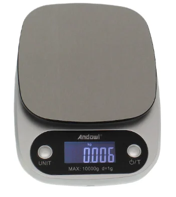 Cantar electronic de bucatare Argintiu cu display C305