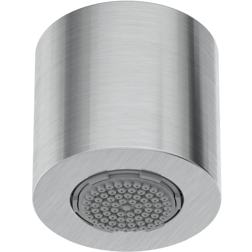 Cap de dus cu o functie, culoare otel slefuit, Deante Silia