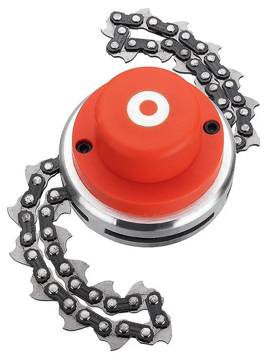 Cap tambur Portocaliu cu lant pentru motocoasa universal