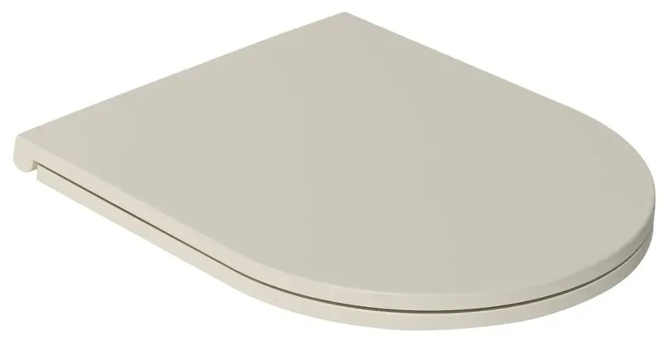 Capac wc slim, softclose, ivory, Sapho Isvea