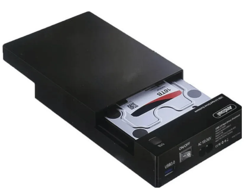 Carcasa pentru unitate de hard disk Q YS300 de 2.5" / 3.5"cu conexiune USB