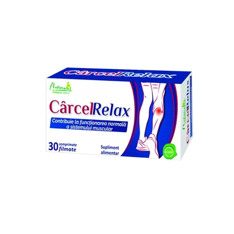 CarcelRelax, 30 comprimate, Naturalis
