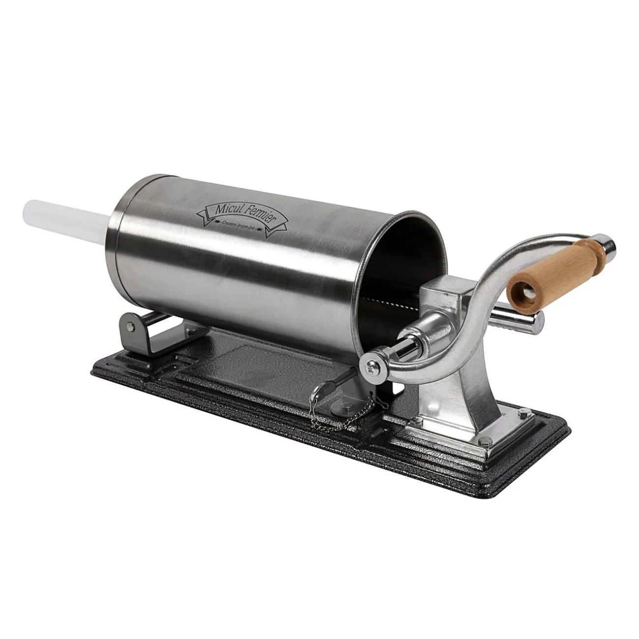 Carnatar Orizontal Inox 4 kg, 5 Palnii Incluse,Micul Fermier GF-0822 PRO