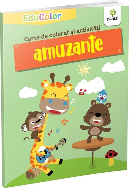 Carte de colorat și activități amuzante. EduColor - Paperback brosat - *** - Gama