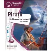 Carte interactiva Piratii. Vanatoarea de comori, Raspundel Istetel