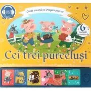 Carte sonora cu imagini pop-up. Cei trei purcelusi