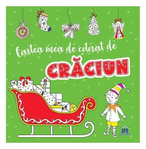 Cartea mea de colorat de Crăciun - Hardcover - *** - Didactica Publishing House