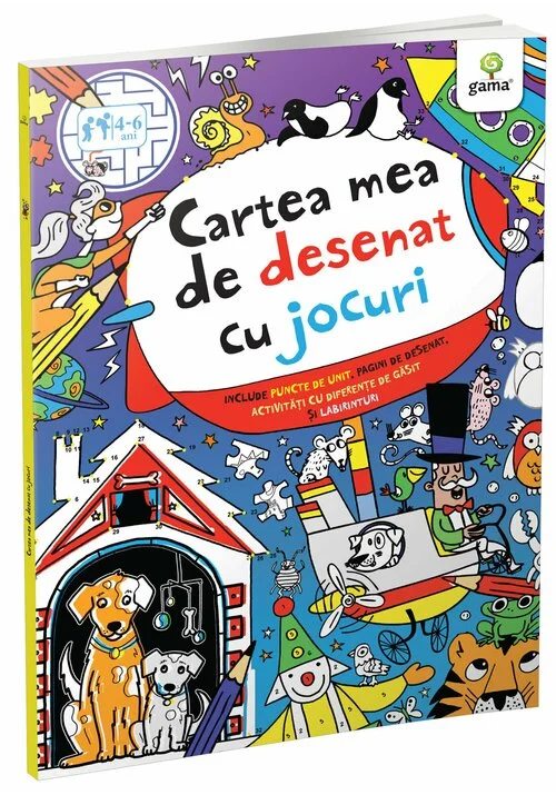 Cartea mea de desenat cu jocuri